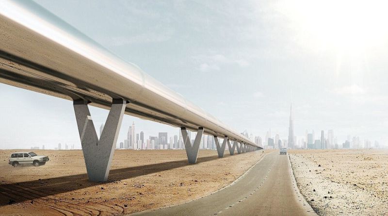 Hyperloop One | Фото: dailymail