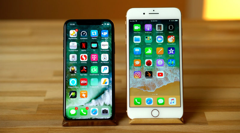 iPhone X и iPhone 8 | Фото: blogdroidseattle