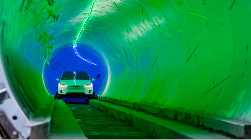 Тоннель Boring Company | Фото: CNET