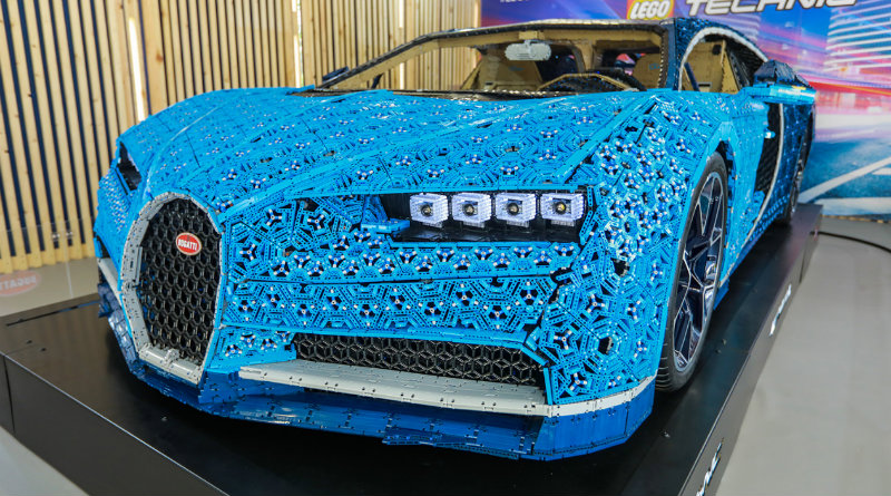 Bugatti Chiron из Lego | Фото: 4pda