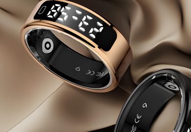 Смарт-кольцо QRing Titan Pro с экраном и магнитной зарядкой