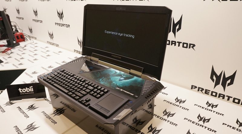 Обзор игрового ноутбука Acer Predator 21 X | фото: prohardver.hu