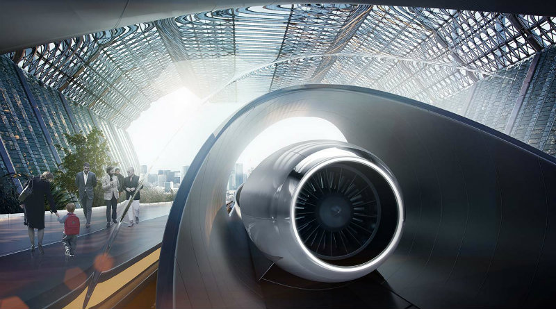 Hyperloop | Фото: Everyeye Tech