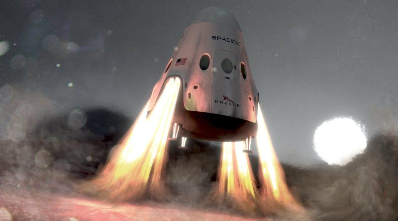 SpaceX Dragon 2 | Фото: imgur.com