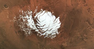 Лед на Марсе | Фото: zelenyikot