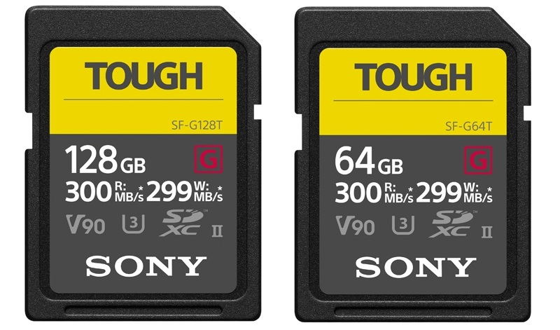 SF-G Series Tough SD-карты | Фото: Sony