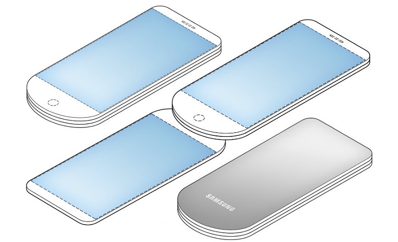 Samsung с тремя дисплеями | Фото: LetsGoDigital 