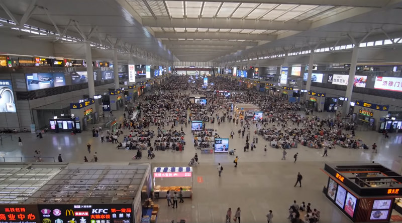 Вокзал в Китае | Фото: chudo.tech