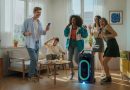Портативные колонки Samsung с мощным звуком и подсветкой