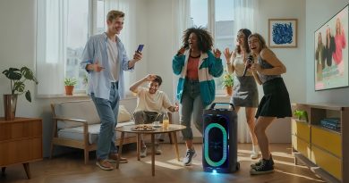 Портативные колонки Samsung с мощным звуком и подсветкой