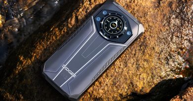 Doogee показала защищённый смартфон S119 с дисплеем на задней панели