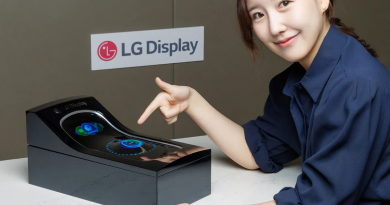 LG анонсировала разработку первого «живого» дисплея для автомобилей