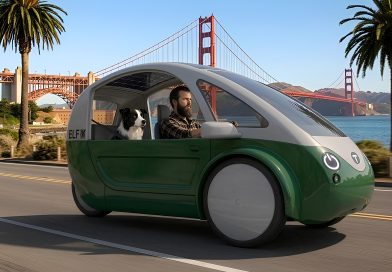 Новый веломобиль от Organic Transit с солнечной зарядкой