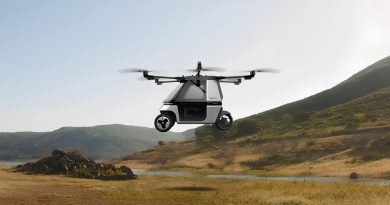 В Китае представили летающий мотоцикл Skyrider X6
