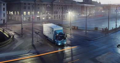 Компактный электрогрузовик Volvo FL Electric для города