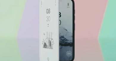 Чехол для смартфона с внешним дисплеем E Ink