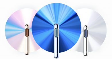 Первый в мире складной зонт без спиц с OLED-дисплеем