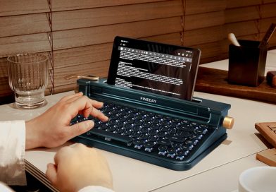 Корейский стартап выпустил клавиатуру в виде печатной машинки