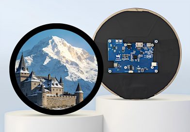 Круглый дисплей Waveshare для креативных проектов